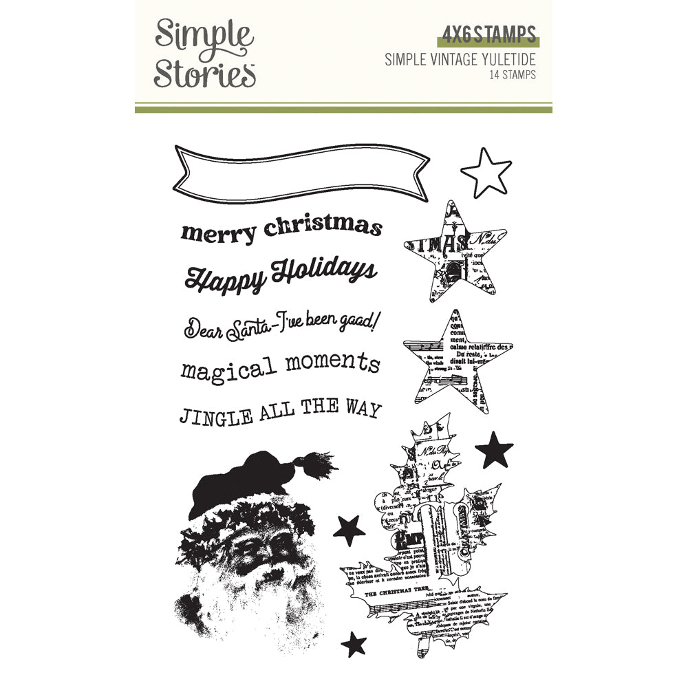 Simple Vintage Yuletide - Stamps