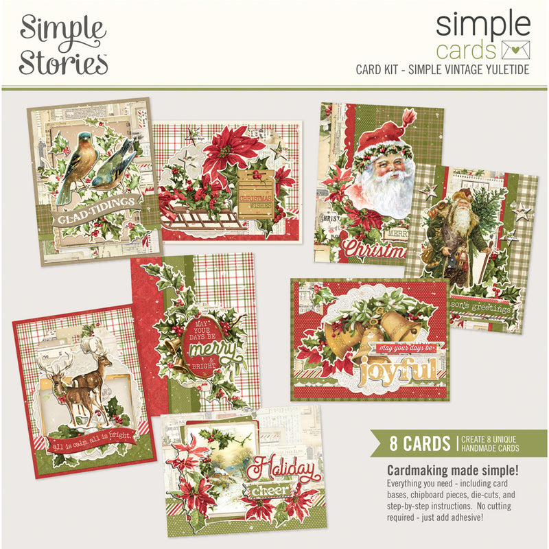 NEW! Simple Cards Card Kit - Simple Vintage Yuletide