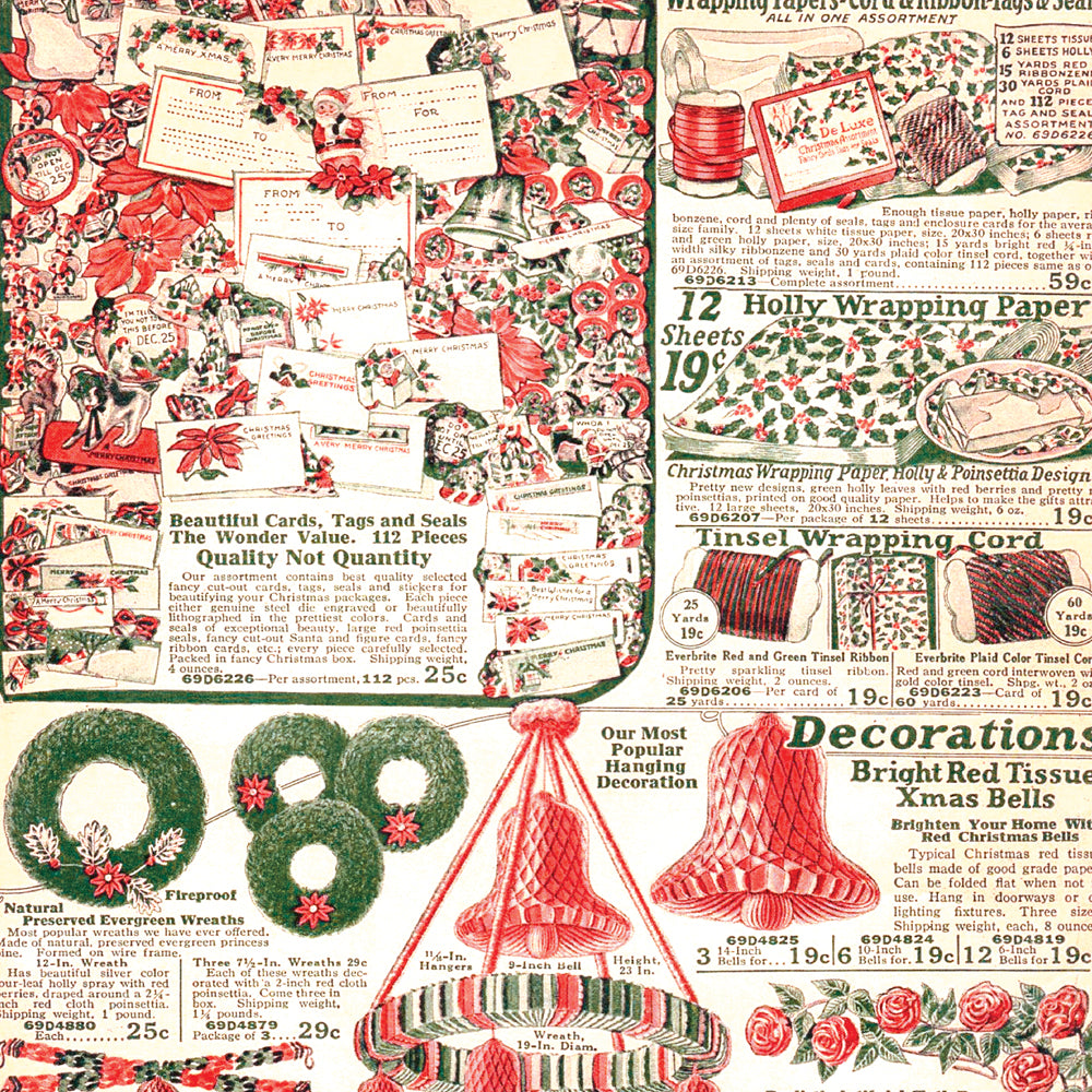 Simple Vintage Holly Jolly - All Wrapped Up