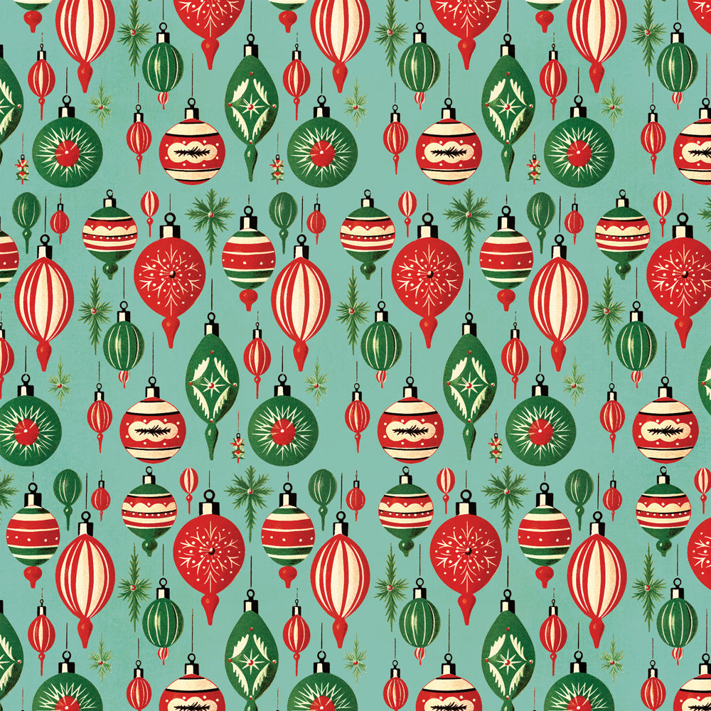 Simple Vintage Holly Jolly - Shiny Bright