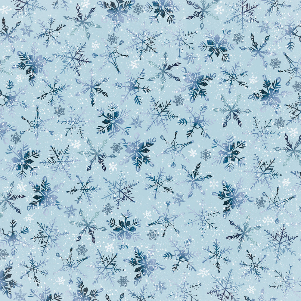 Chasing Snowflakes 12X12 Cardstock - 25 pack