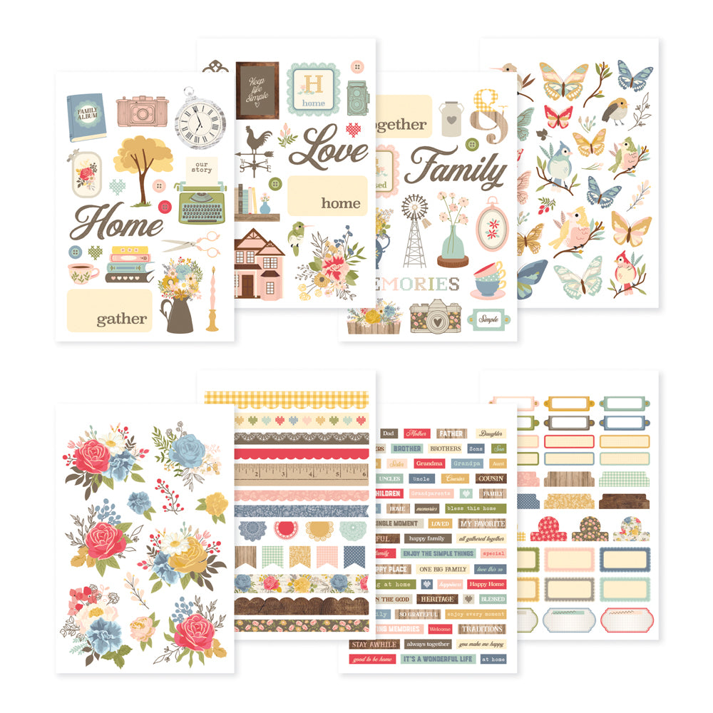 Front Porch Sticker Book - Unit of 6