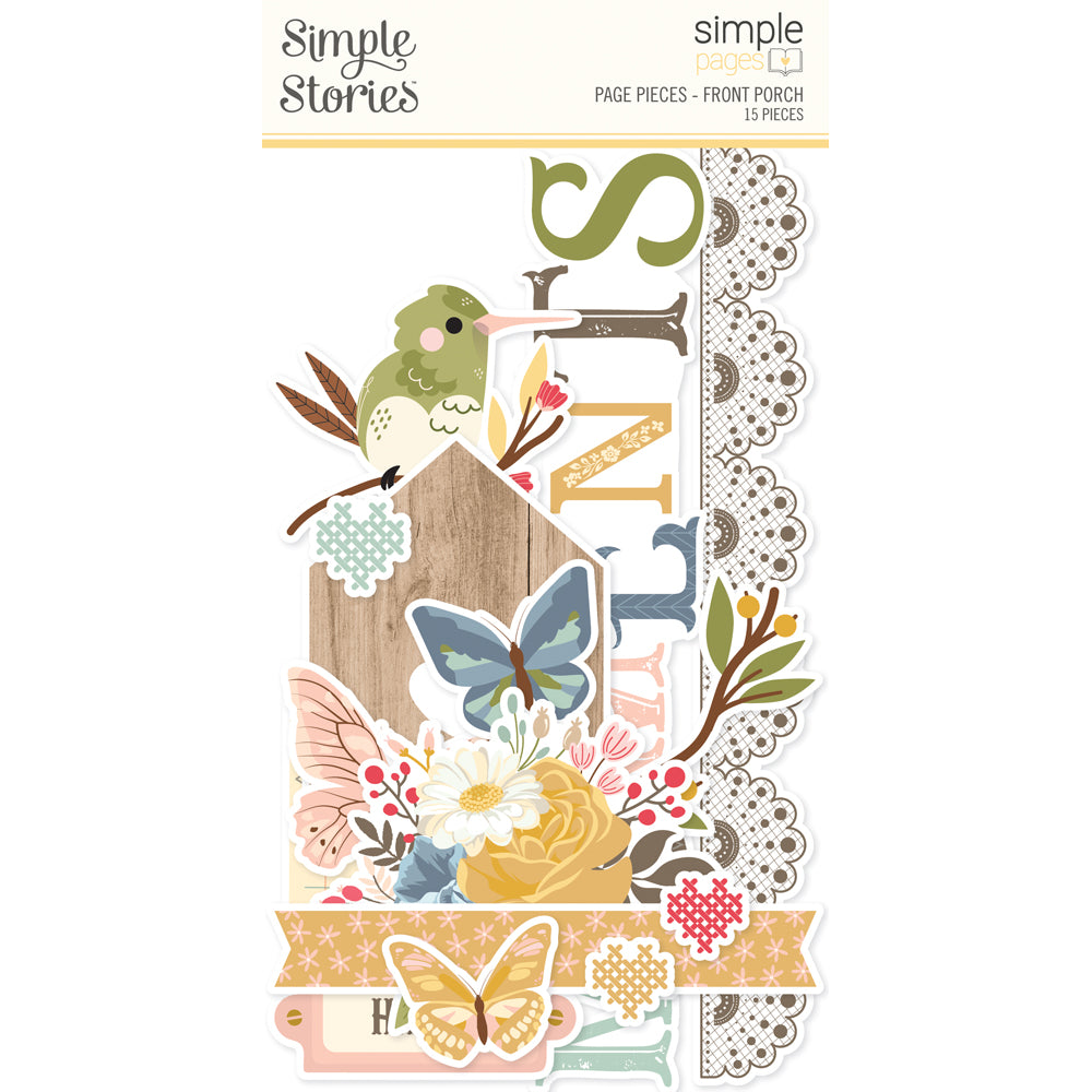 Front Porch Simple Pages Page Pieces  - Unit of 6