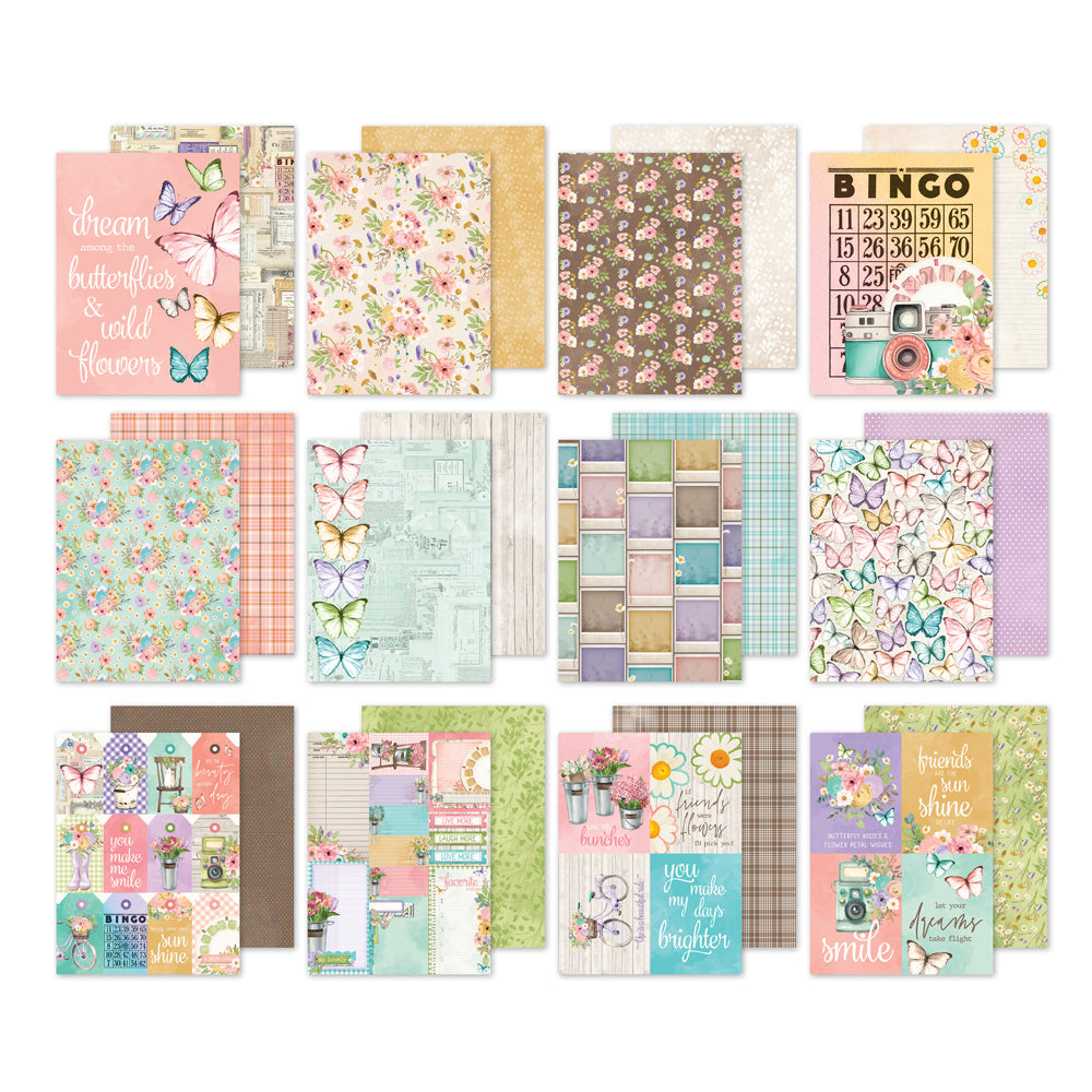 Simple Vintage Flower Shoppe - 6x8 Pad