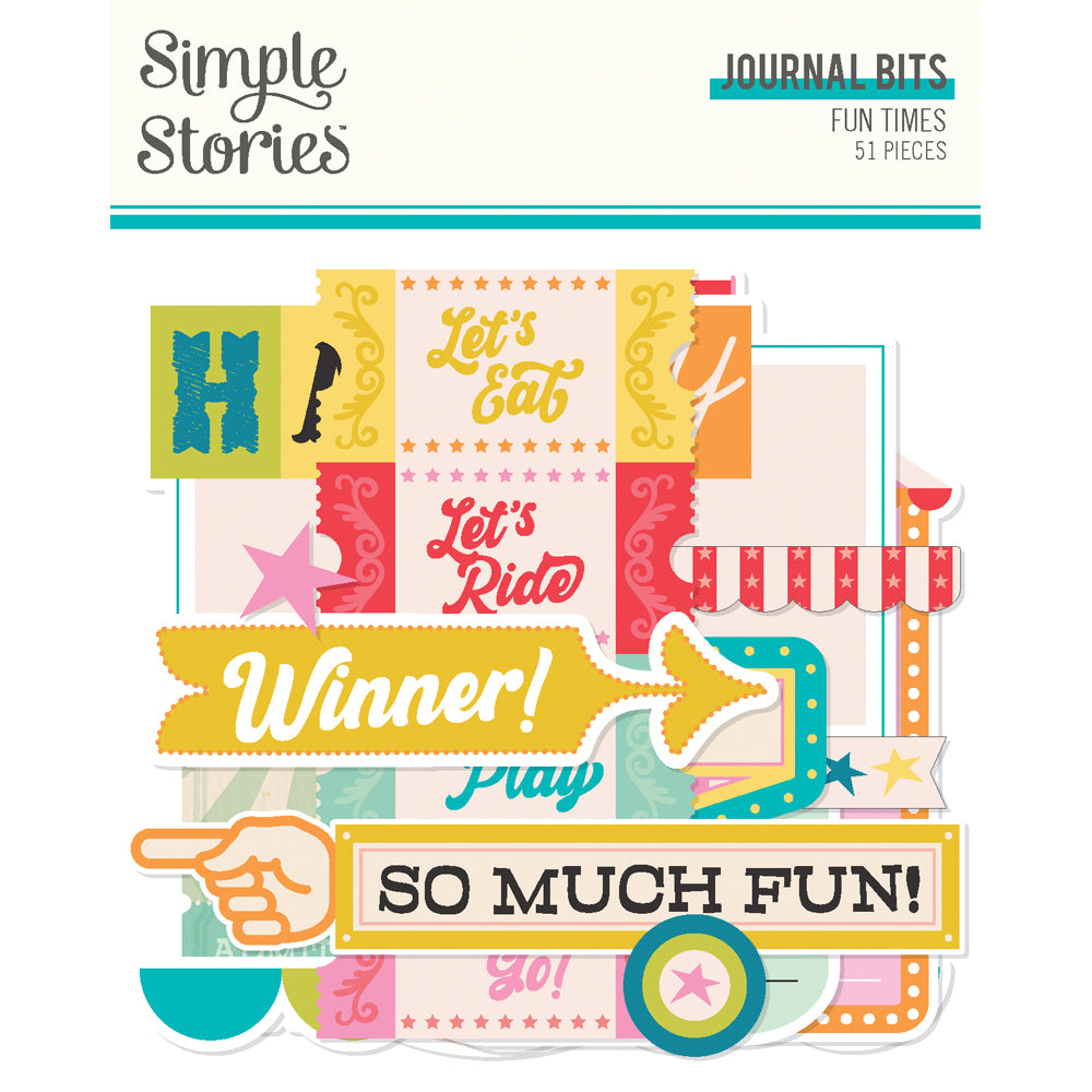 Fun Times Journal Bits & Pieces - Unit of 6