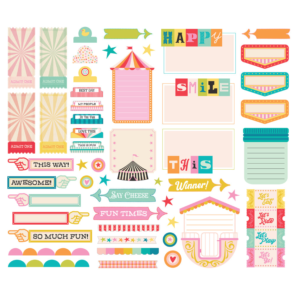 Fun Times Journal Bits & Pieces - Unit of 6