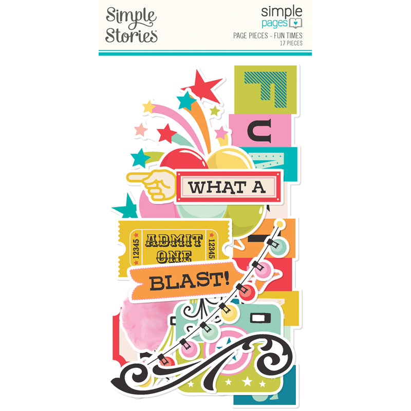 NEW! Simple Pages Page Pieces - Fun Times