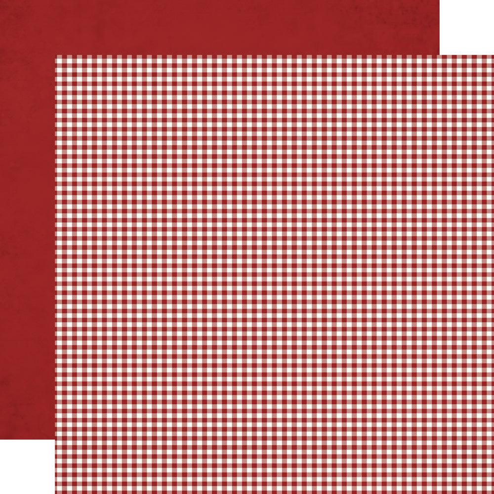 Garnet Gingham - 25 pack