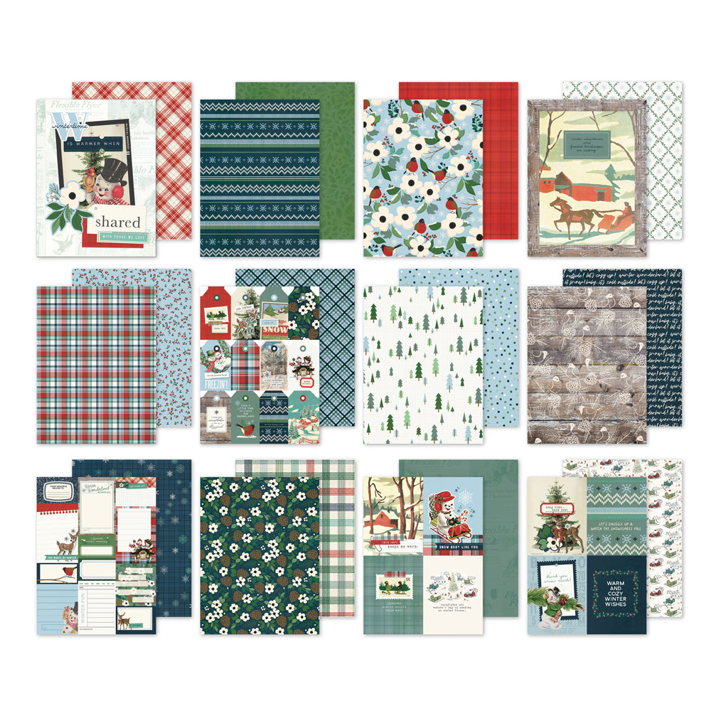 Simple Vintage Flannel Season 6x8 Pad - Unit of 6