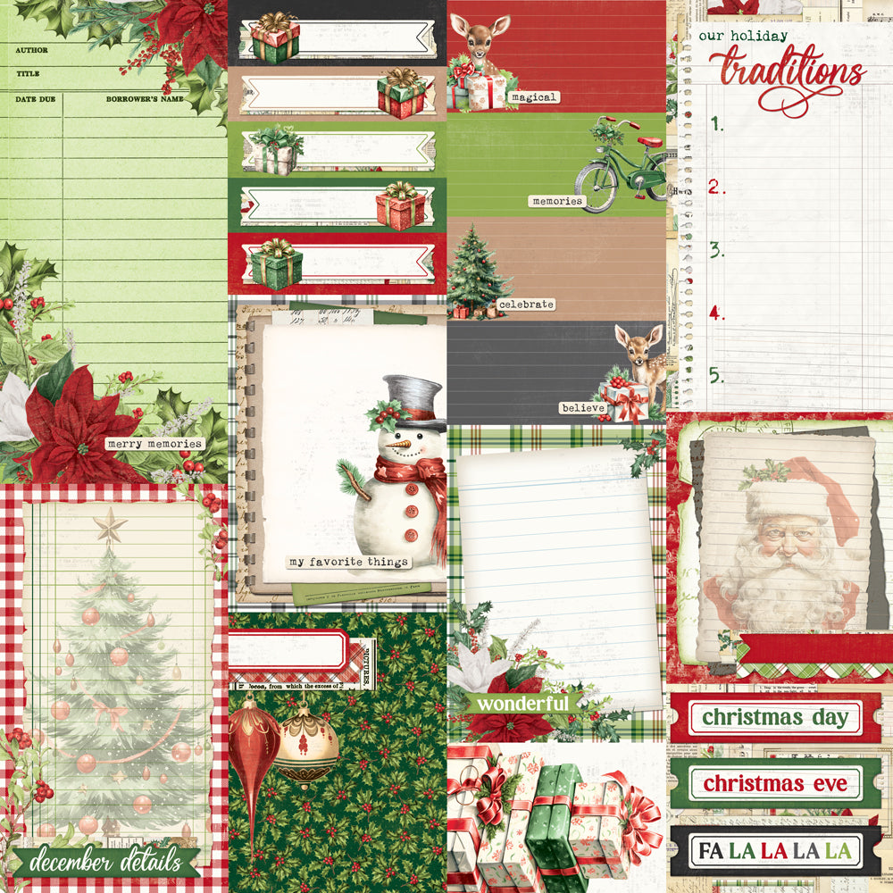 Simple Vintage Believe Journal Elements - 25 pack