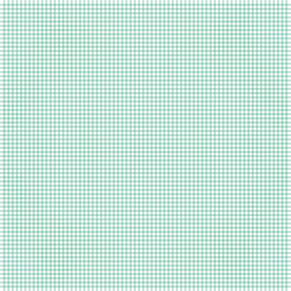 Say Cheese Classic Pooh Baby - Robin's Egg Gingham