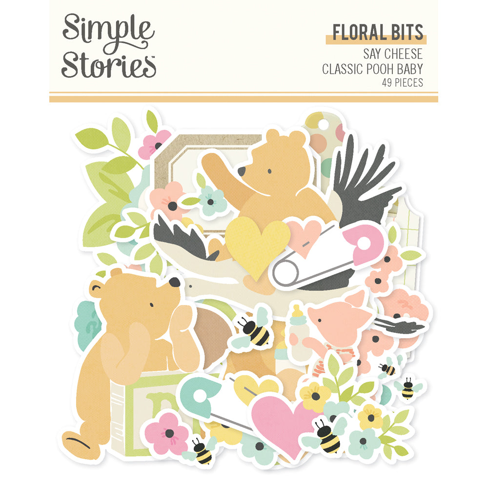 Say Cheese Classic Pooh Baby - Floral Bits & Pieces