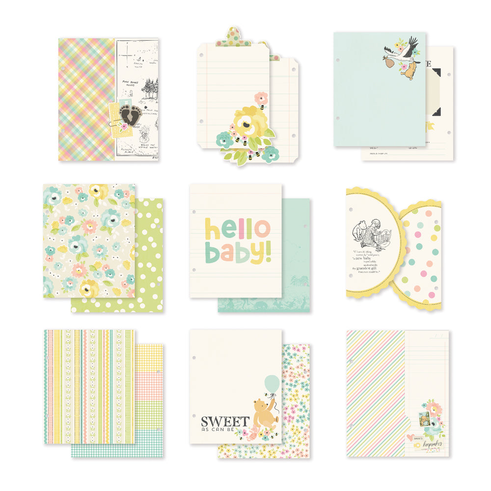 Say Cheese Classic Pooh Baby - 6x8 Binder Inserts