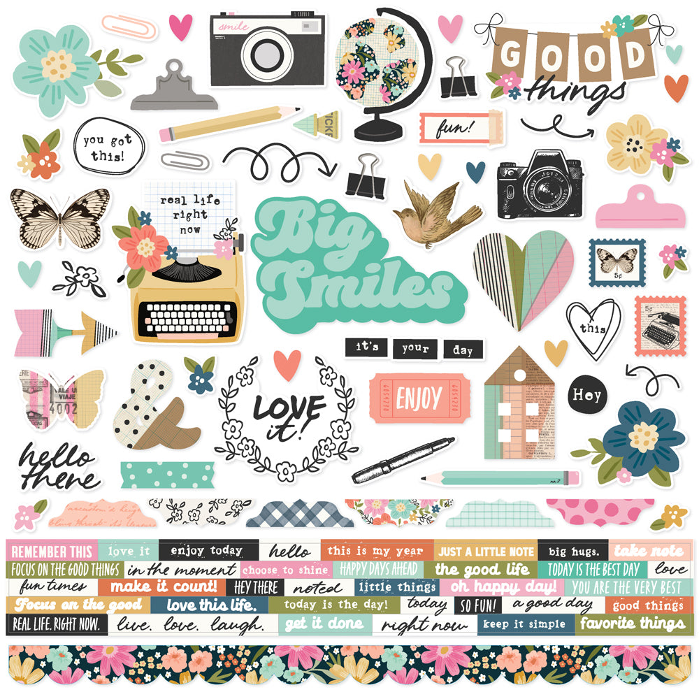 Take Note  - Cardstock Stickers