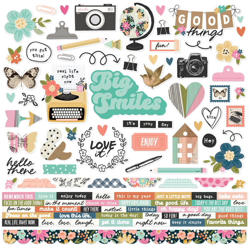Take Note  - Cardstock Stickers