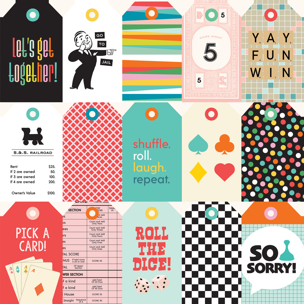 Game Night - Tag Elements