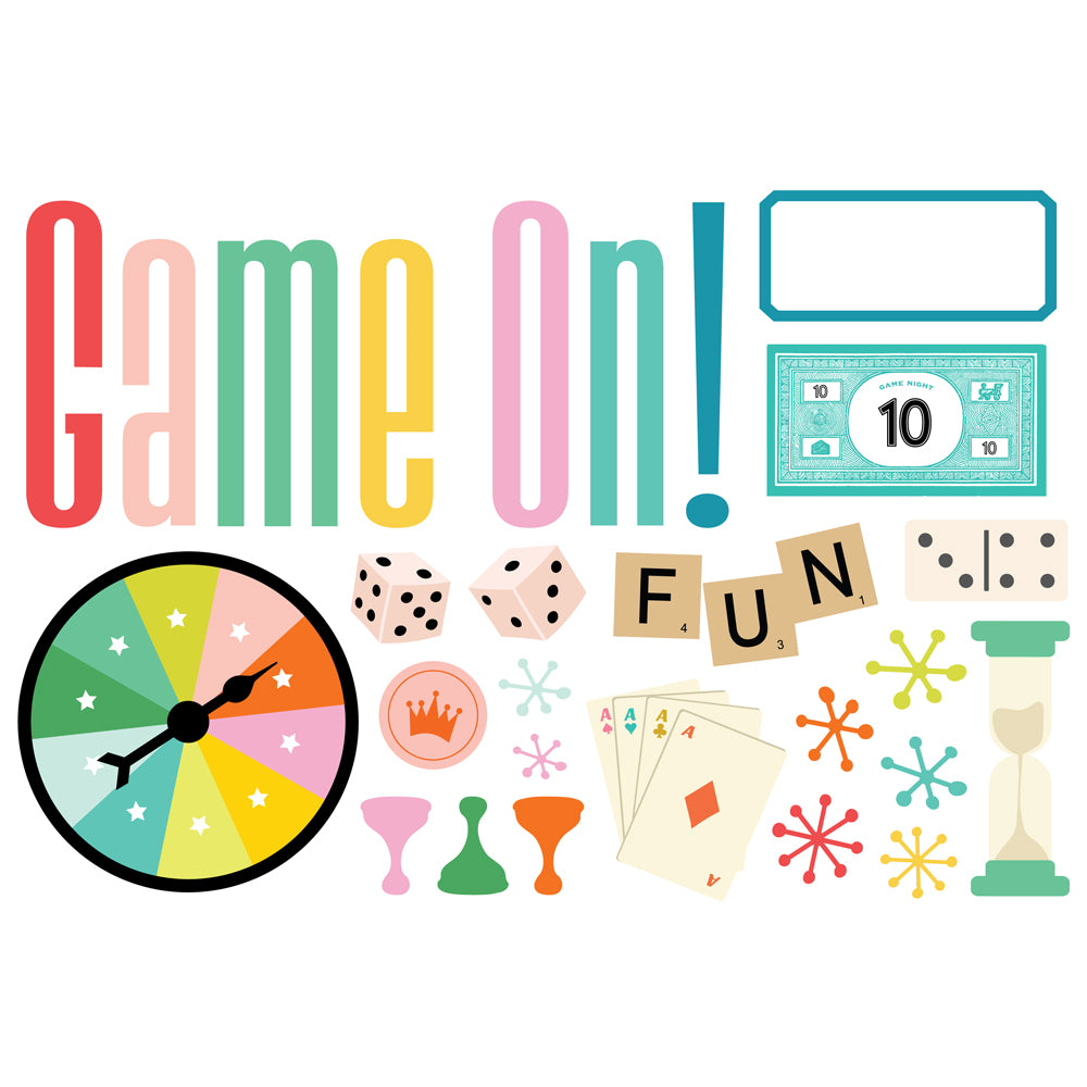 Game Night - Simple Pages Page Pieces