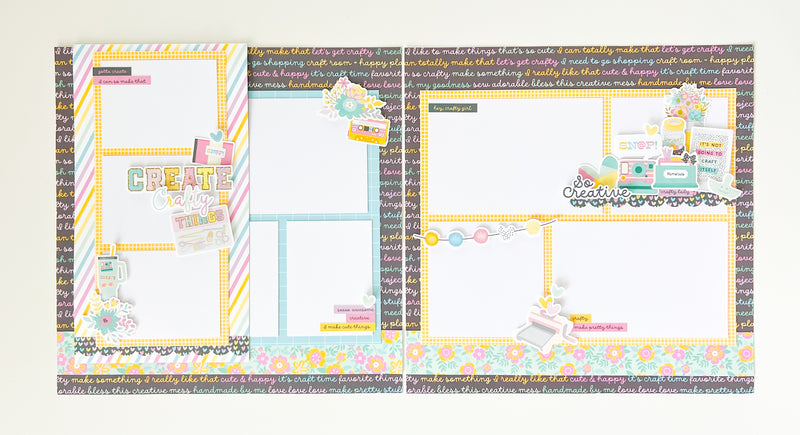 New! Quick Kit Page Layouts - Crafty Things