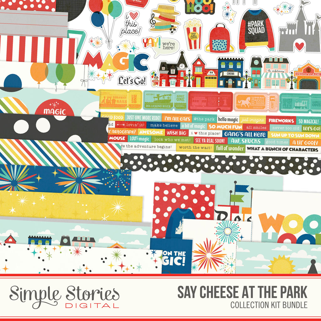 Say Cheese at the Park Digital Collection Kit