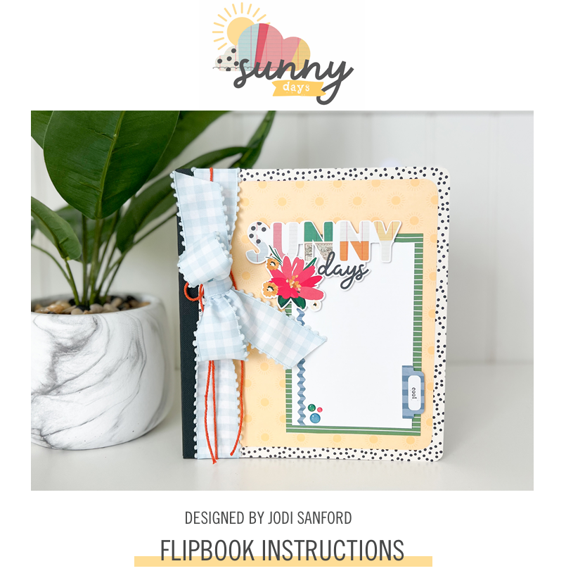New Class Kit - Sunny Days 6x8 Flipbook Album