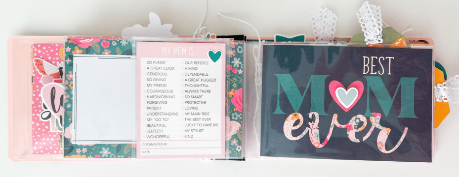 Mother's Day 4x6 Flipbook Album Class Kit