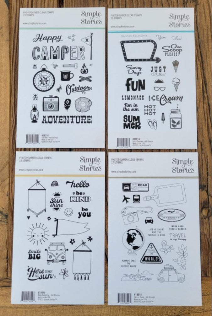 NEW! Summer/Travel Stamp Bundle