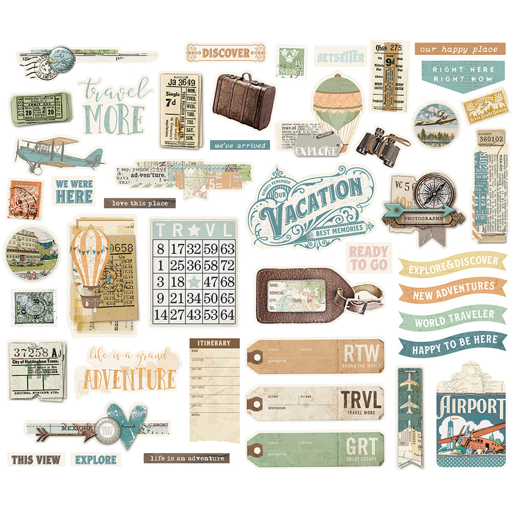 Simple Vintage Traveler Bits & Pieces