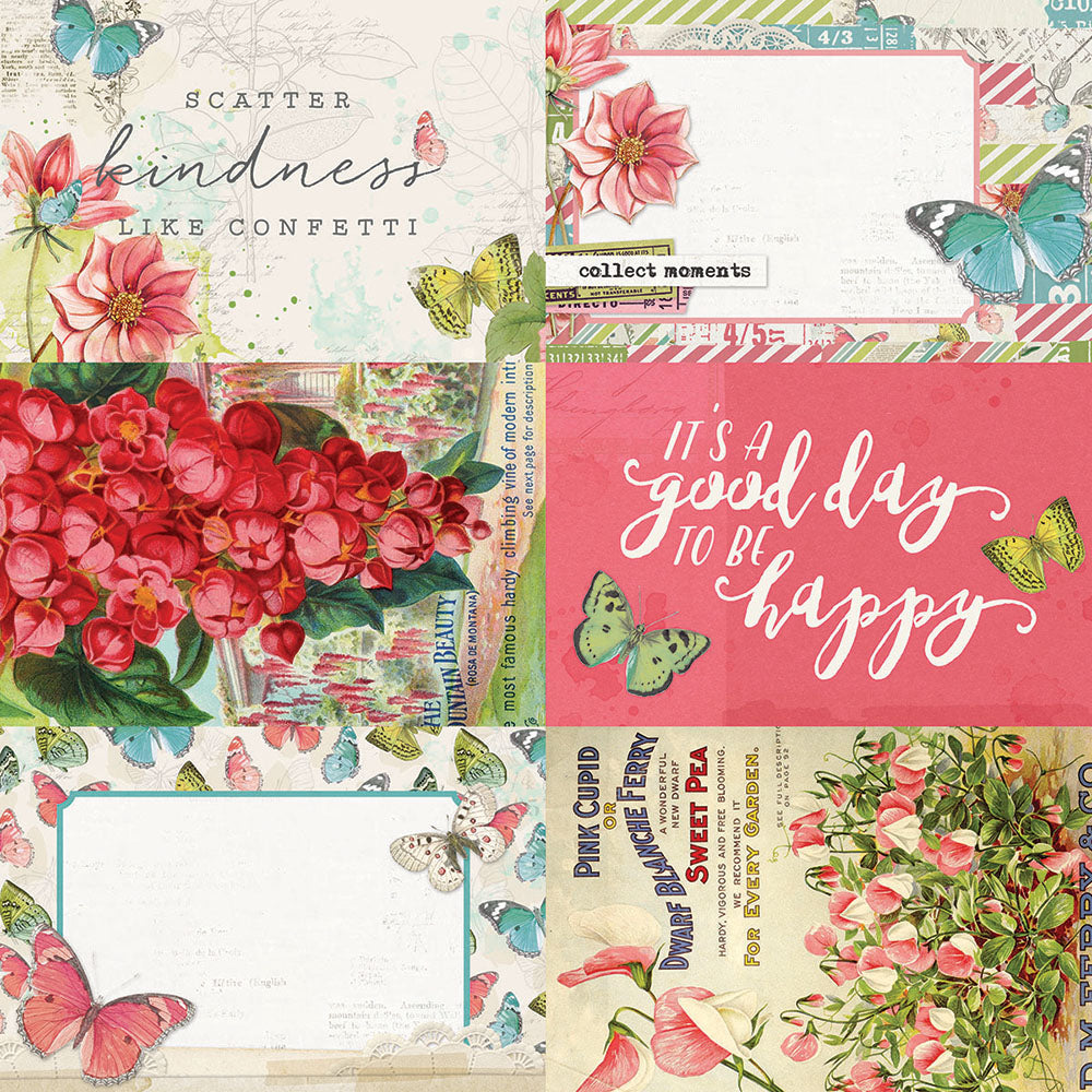 Simple Vintage Botanicals 4x6 Elements