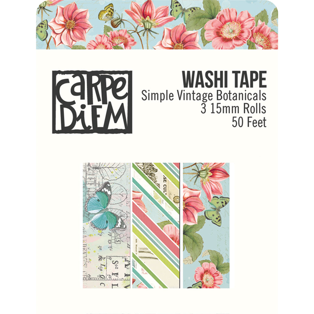 Simple Vintage Botanicals Washi Tape