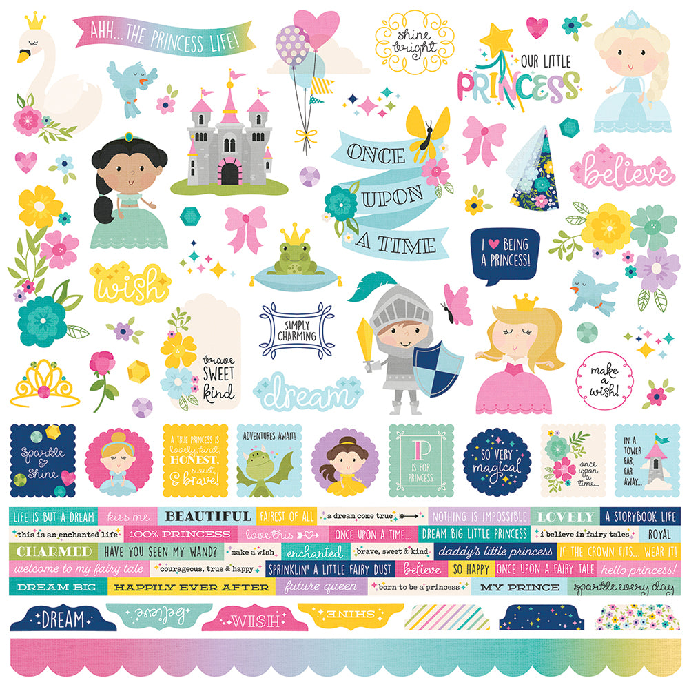 Little Princess 12x12 Collection Kit