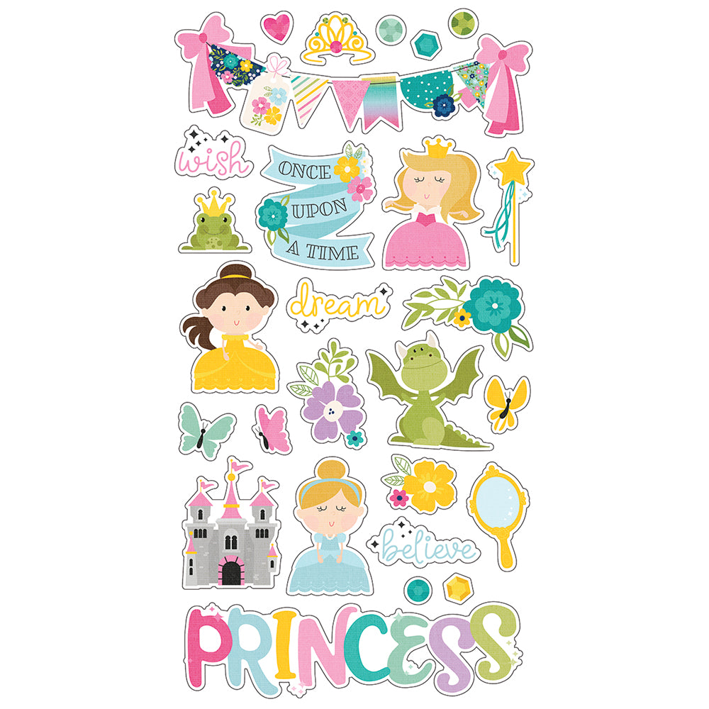 Little Princess 6x12 Chipboard