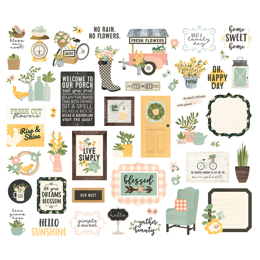 Spring Farmhouse Bits & Pieces