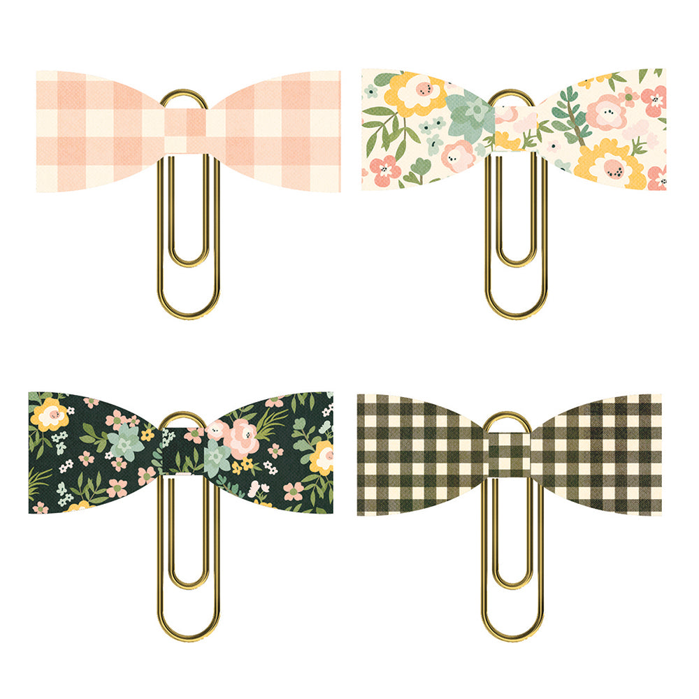 Spring Farmhouse Bow Clips