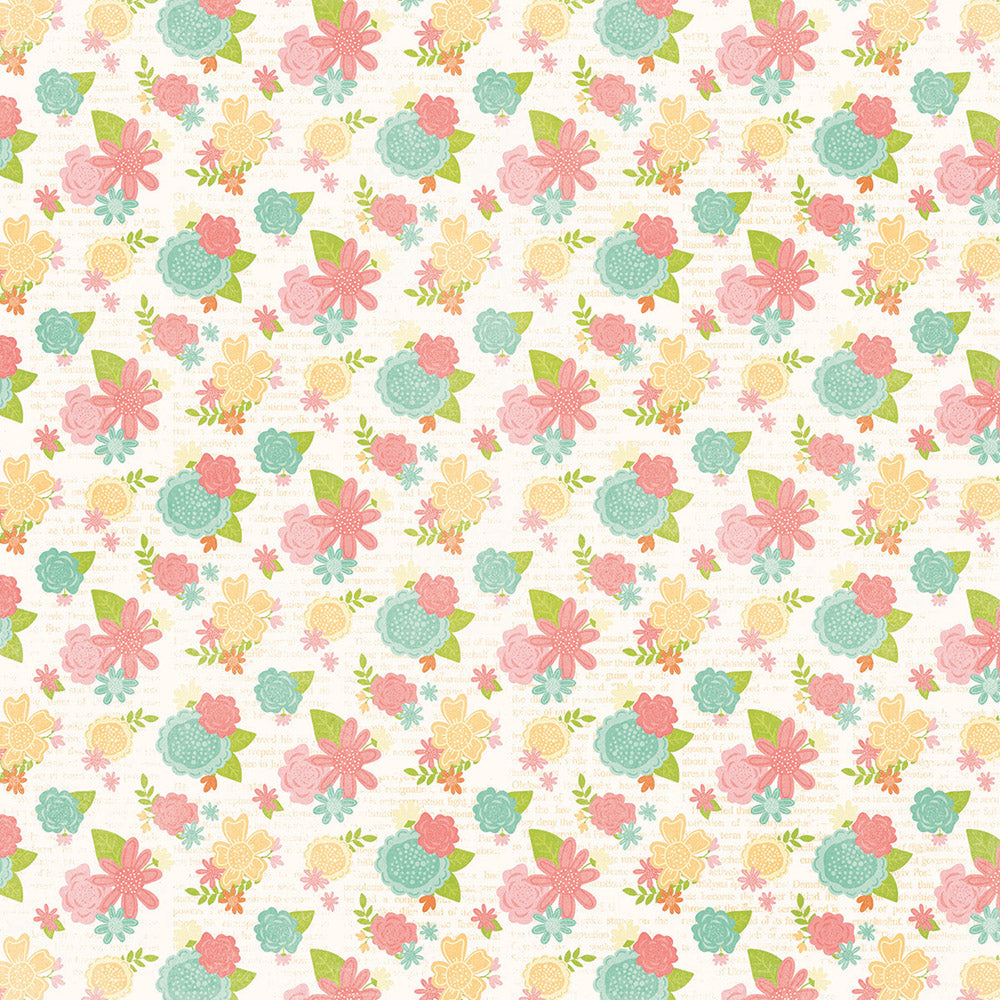 Bunnies & Baskets 12x12 Paper - Easter Blessings