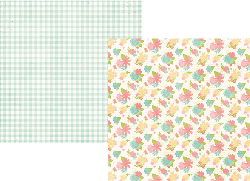 Bunnies & Baskets 12x12 Paper - Easter Blessings