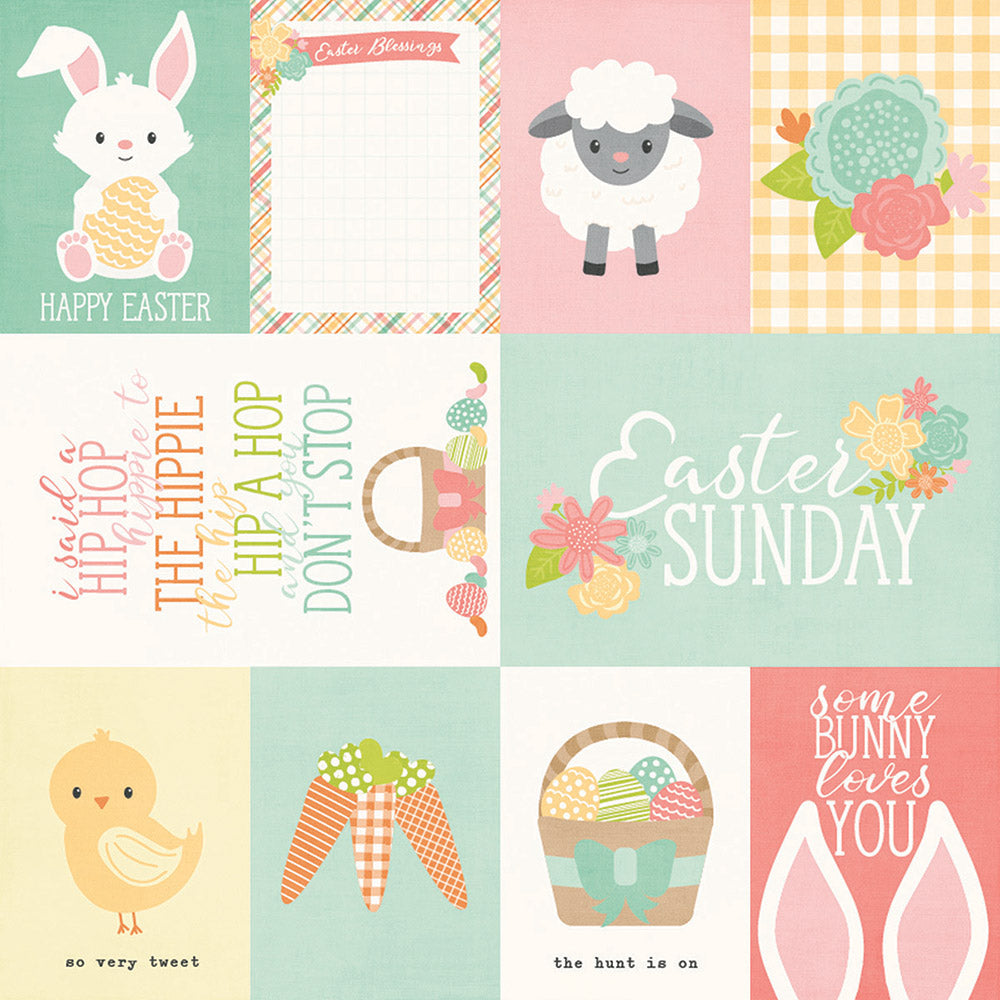 Bunnies & Baskets 3x4 & 4x6 Elements