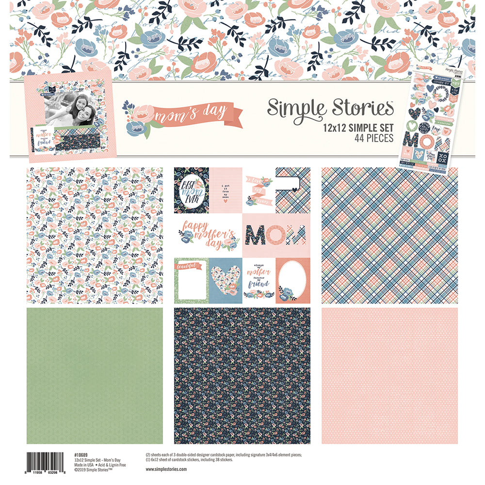 Mom's Day 12x12 Collection Kit
