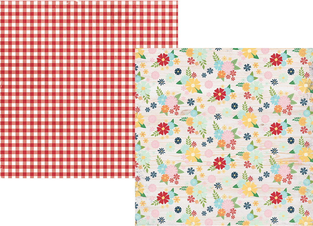 Springtime 12x12 Paper - Welcome Spring