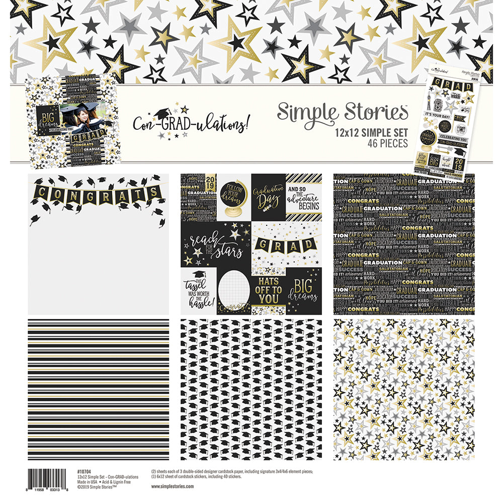 Con-GRAD-ulations 12x12 Collection Kit