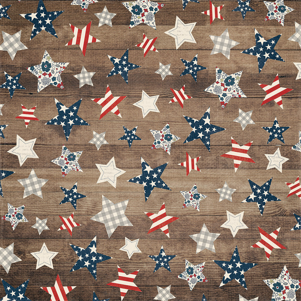 Let Freedom Ring 12x12 Paper - All American