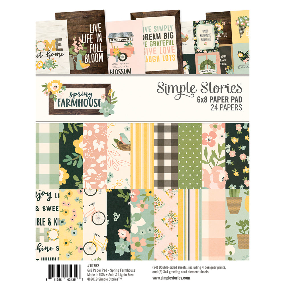 Spring Farmhouse 6x8 Pad
