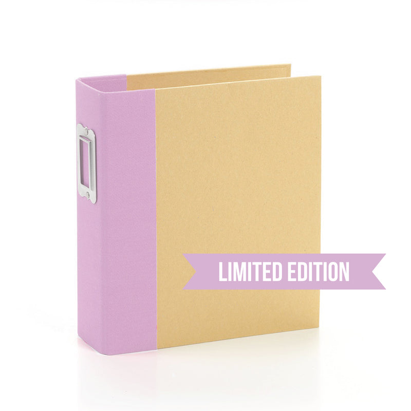 New! Limited Edition 6x8 SN@P! Binder - Lilac