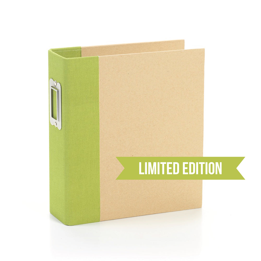 New! Limited Edition 6x8 SN@P! Binder - Lime