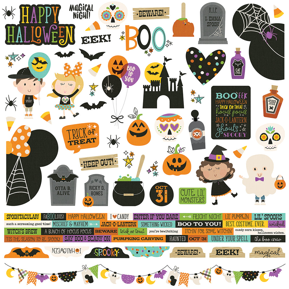 Say Cheese Halloween 12x12 Collection Kit