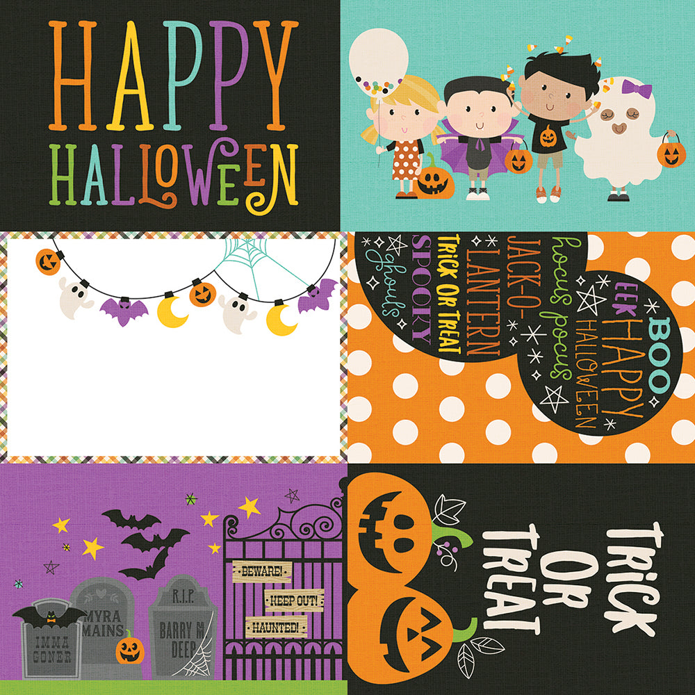 Say Cheese Halloween 4x6 Elements