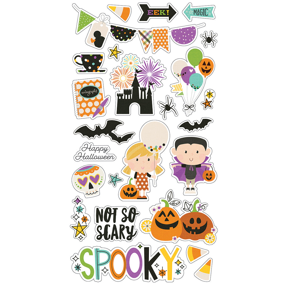 Say Cheese Halloween 6x12 Chipboard