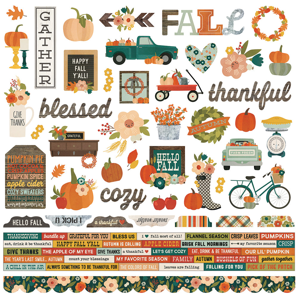 Fall Farmhouse 12x12 Collection Kit