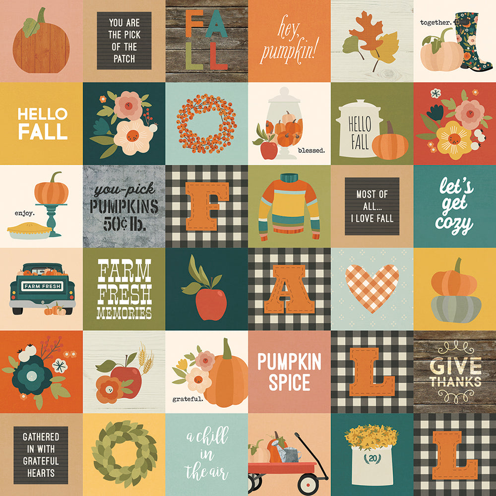 Fall Farmhouse 2x2 Elements