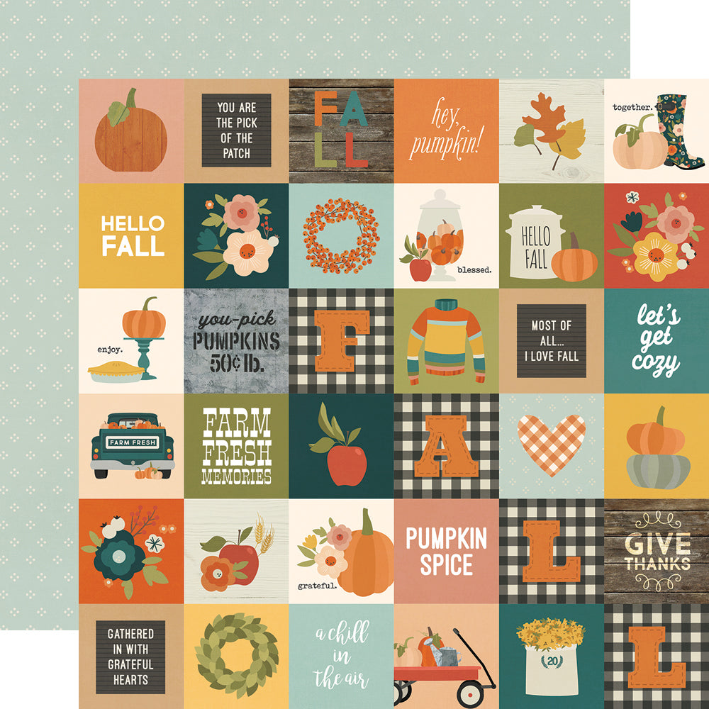 Fall Farmhouse 2x2 Elements