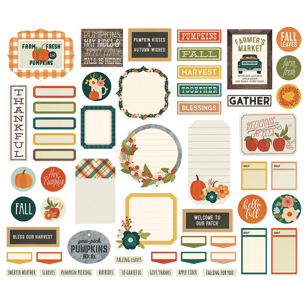 Fall Farmhouse Journal Bits & Pieces